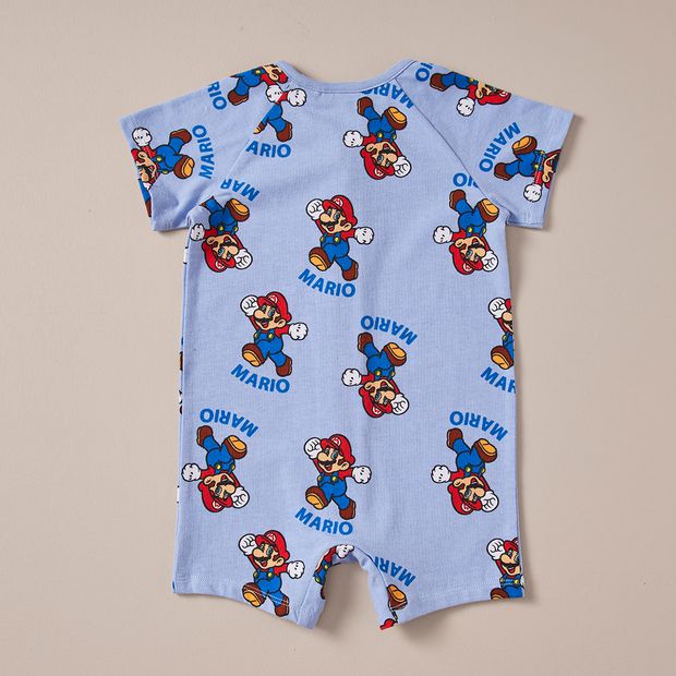 Baby Super Mario Romper