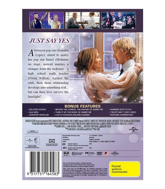 Marry Me - DVD