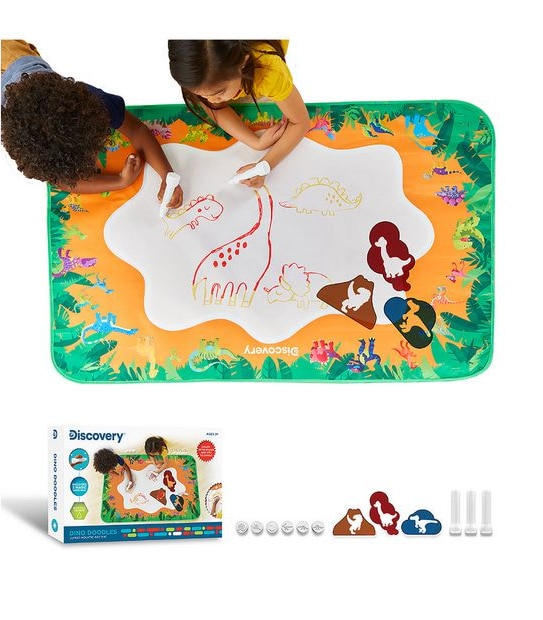 Discovery Kids Dino Doodles Jumbo Aquatic Art Mat