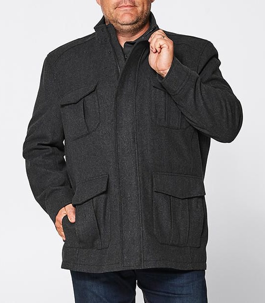 Mr Big Wool Blend Jacket