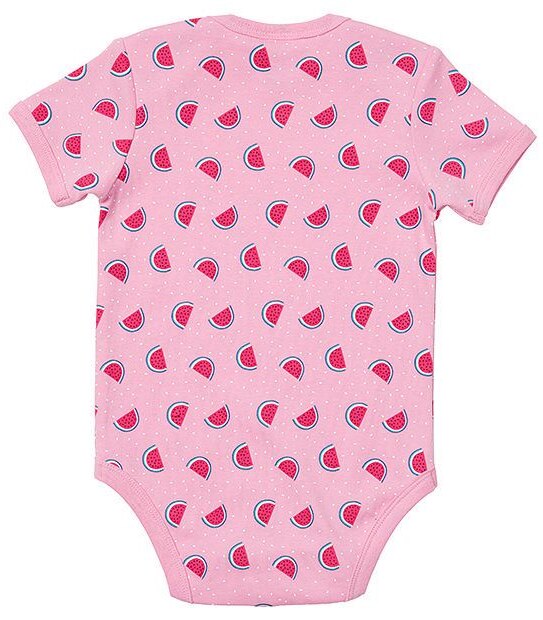 Baby 5 Pack Bodysuits - Watermelon 3 of 5