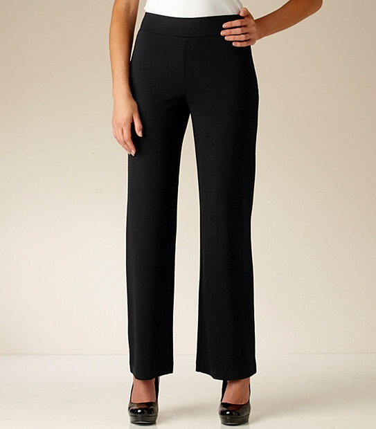 City Dressing Ponte Wide Leg Pants