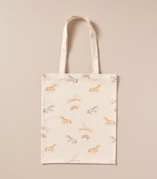 Kids Shopper Tote Bag - Unicorn