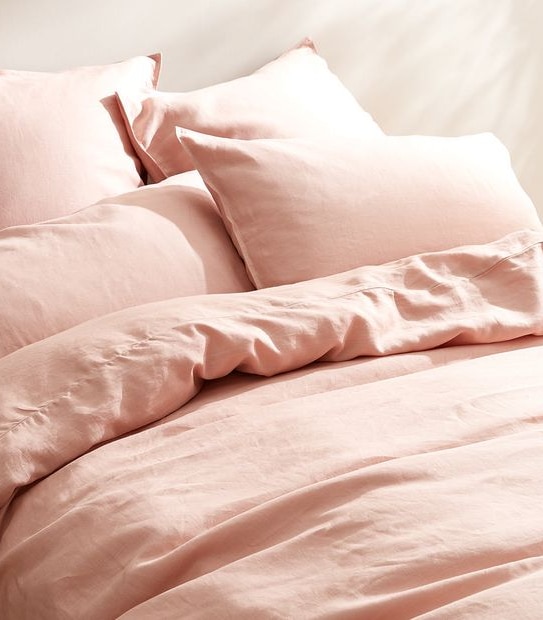 Lilah Linen Quilt Cover Set