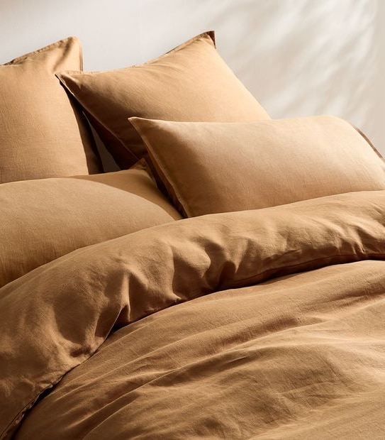 Lilah Linen Quilt Cover Set