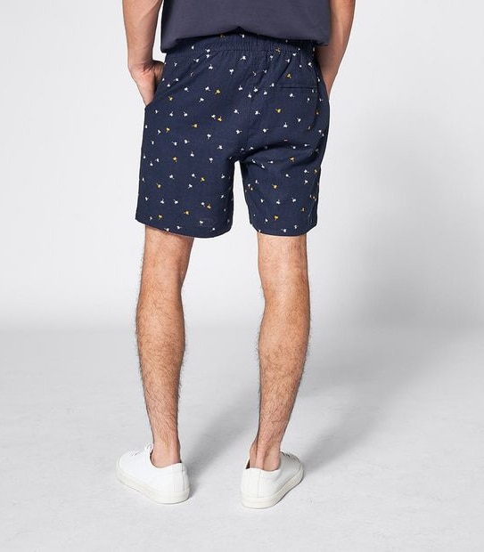 Piping Hot Linen Shorts