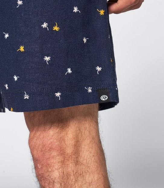 Piping Hot Linen Shorts
