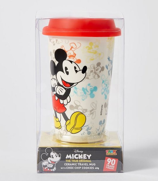 Ceramic Travel Mug With Choc Chip Cookies 40g