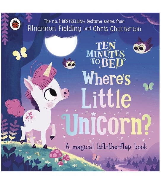 Ten Minutes To Bed: Where's Little Unicorn?: A Magical Lift-The-Flap Book-Rhiannon Fielding