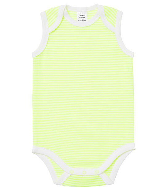Baby 3 Pack Bodysuits - Safari