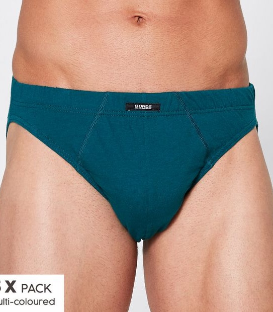 Bonds 5 Pack Action Briefs