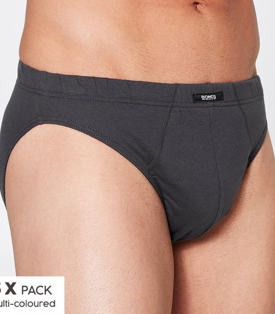 Bonds 5 Pack Action Briefs