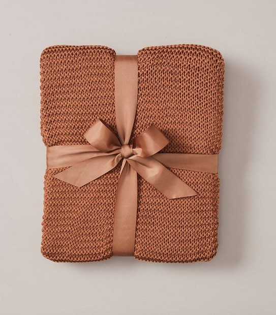 Hunter Knitted Throw