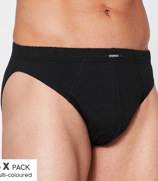 Bonds 5 Pack Action Briefs