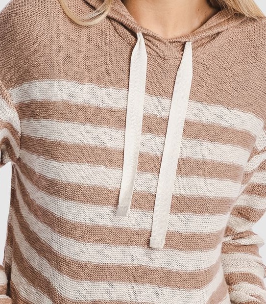 Piping Hot Knit Hoodie