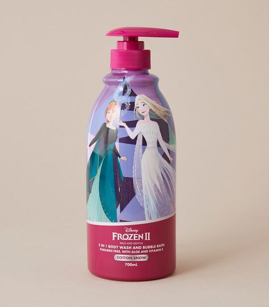 Disney Frozen II 700ml 2 in 1 Body Wash & Bubble Bath Target Australia