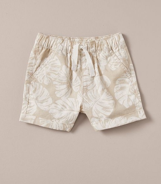 2 Piece Baby Linen Blend Set