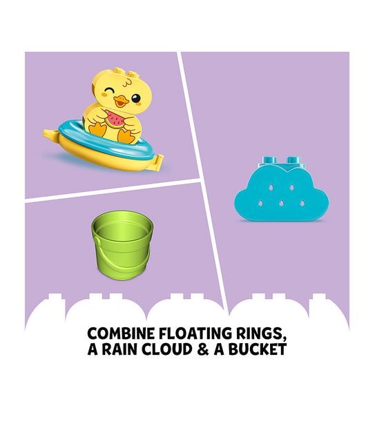 LEGO® DUPLO Creative Play Bath Time Fun: Floating Animal Train 10965