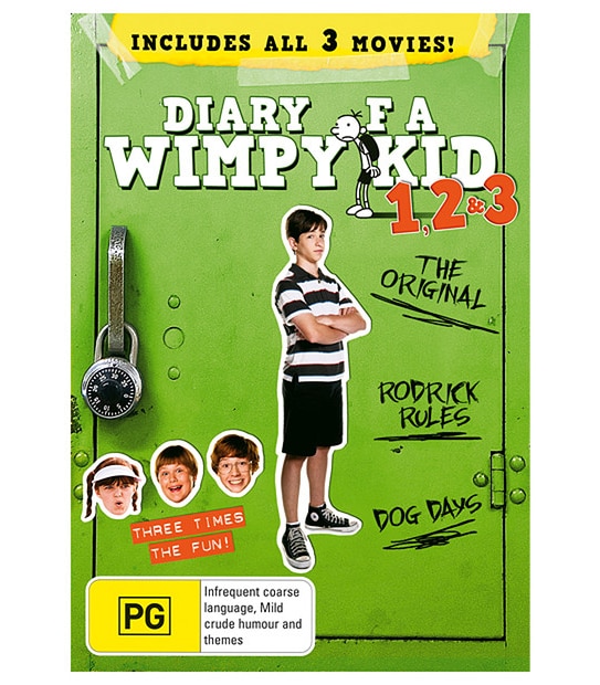 Diary Of A Wimpy Kid 1  2 & 3 - DVD