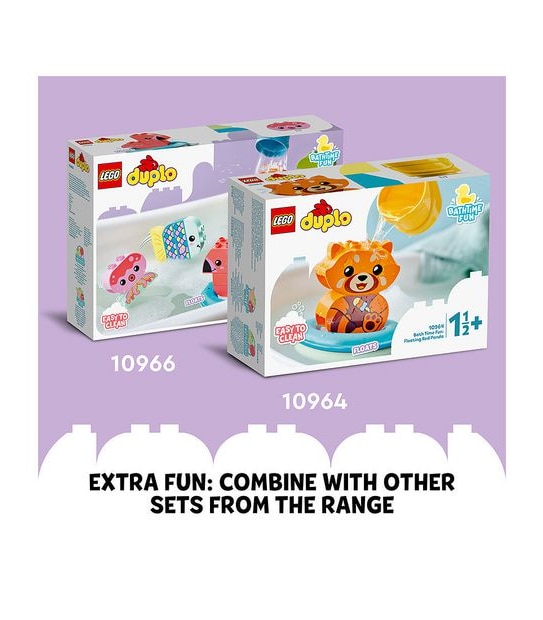 LEGO® DUPLO Creative Play Bath Time Fun: Floating Animal Train 10965