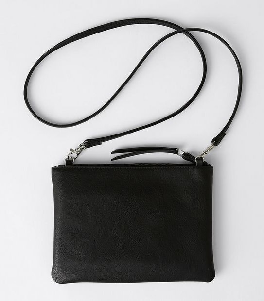 Cathy Pouch Clutch Bag - Black