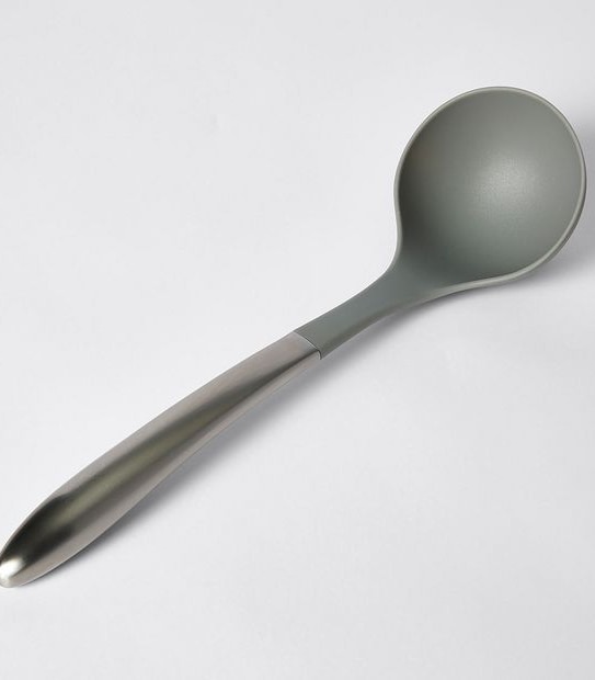Stainless Steel & Nylon Ladle