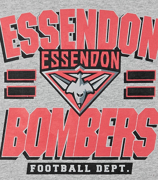 AFL Essendon Bombers Long Sleeve Youth Top