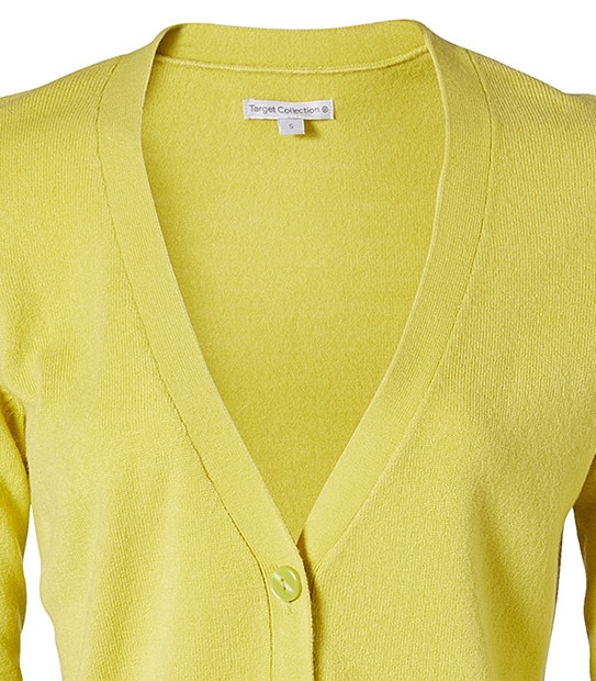 Cashmere Feel V-Neck Cardigan