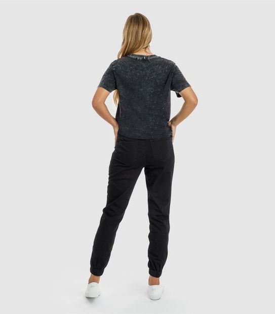Piping Hot Chambray Jogger Pants