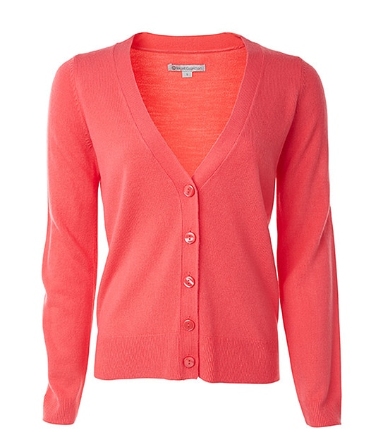 Cashmere Feel V-Neck Cardigan