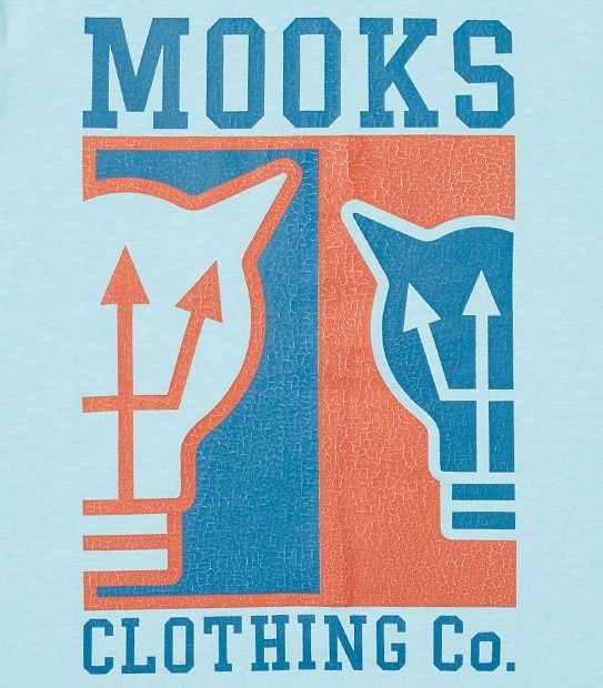 MOOKS Brody Print Marle T-Shirt