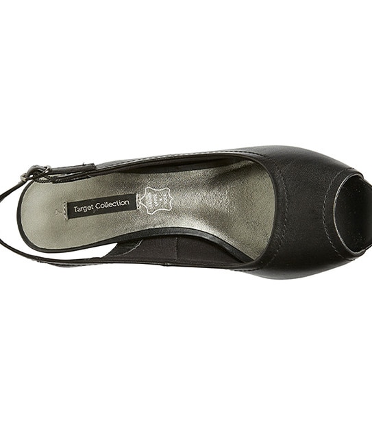 Victoria Leather Wedges