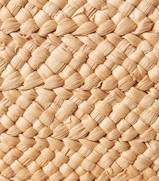 Summer Straw Basket Tote  Bag