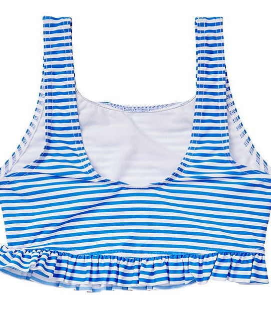 Two Piece Stripe Tankini Swim Set 3 of 5