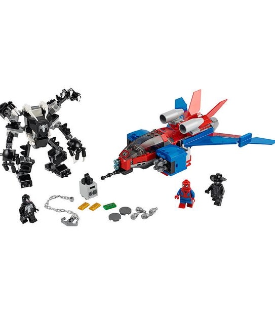 LEGO&reg; Marvel Super Heroes Spiderjet vs. Venom Mech 76150