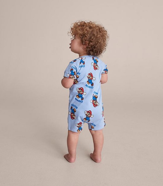 Baby Super Mario Romper