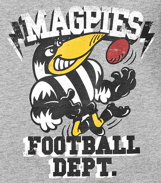 AFL Collingwood Magpies Kids' Long Sleeve Top