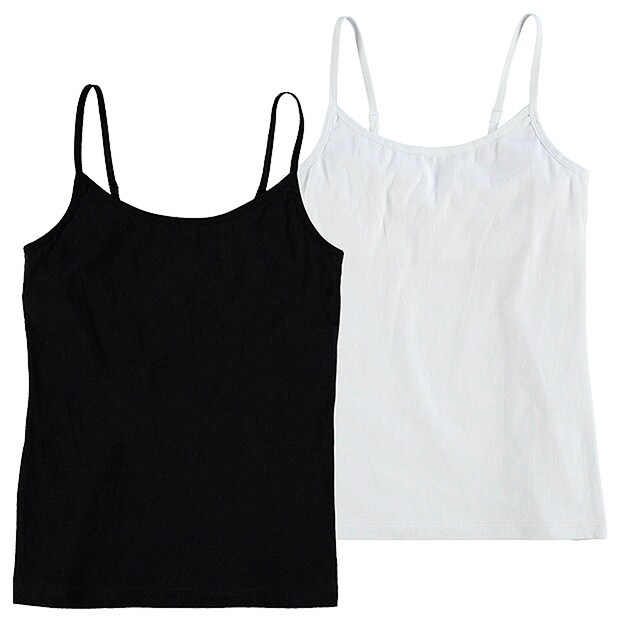 Girls' 2 Pack Singlets Girls' 2 Pack Singlets