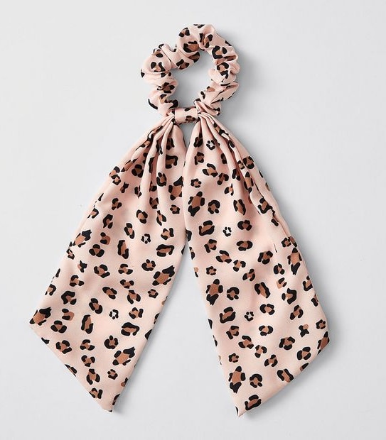 Kids Leopard Tail Scrunchie