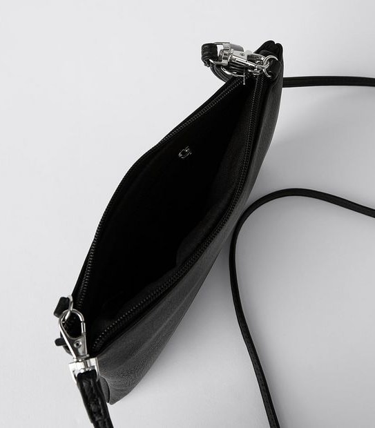 Cathy Pouch Clutch Bag - Black