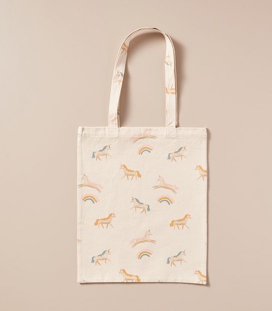 Kids Shopper Tote Bag - Unicorn