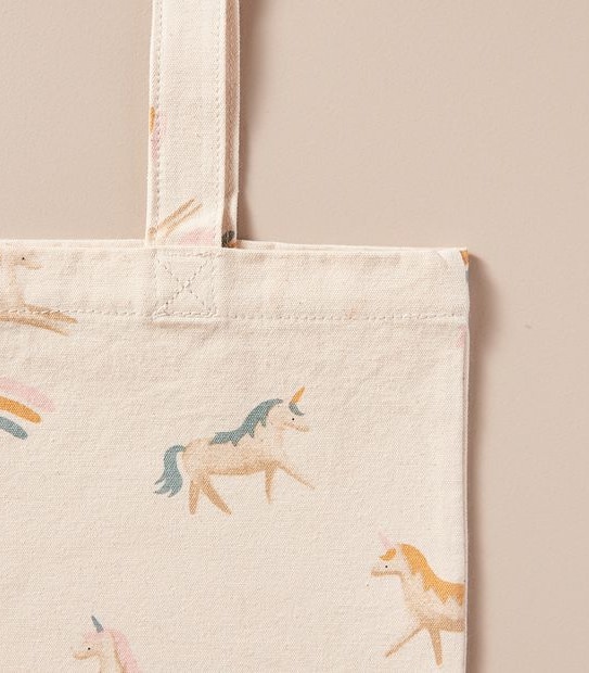 Kids Shopper Tote Bag - Unicorn