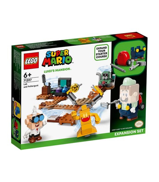 LEGO&reg; Super Mario Luigi’s Mansion&trade; Lab and Poltergust Expansion Set 71397