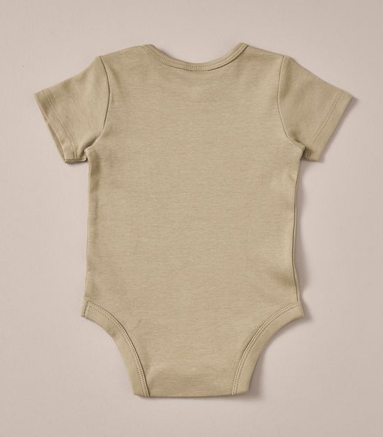 5 Pack Baby Organic Cotton Bodysuits
