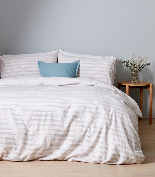 Raven Linen Cotton Quilt Cover Set