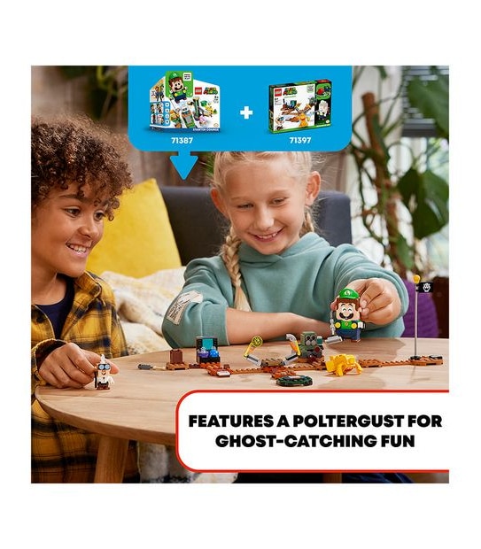 LEGO&reg; Super Mario Luigi’s Mansion&trade; Lab and Poltergust Expansion Set 71397