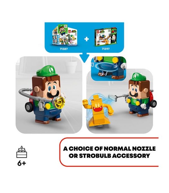 LEGO&reg; Super Mario Luigi’s Mansion&trade; Lab and Poltergust Expansion Set 71397