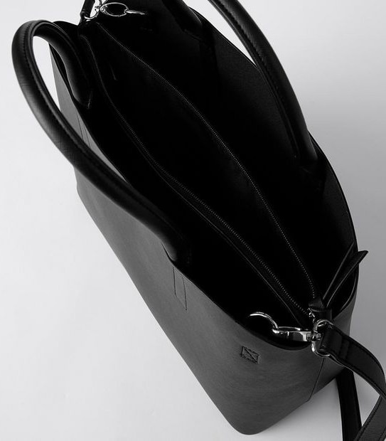 Sarah Laptop Shoulder Bag - Black