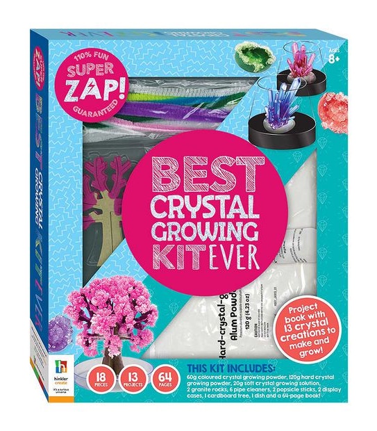 Super ZAP! -  Best Crystal Growing Kit Ever