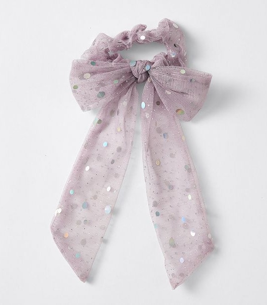 Kids Tulle Bowtail Scrunchie